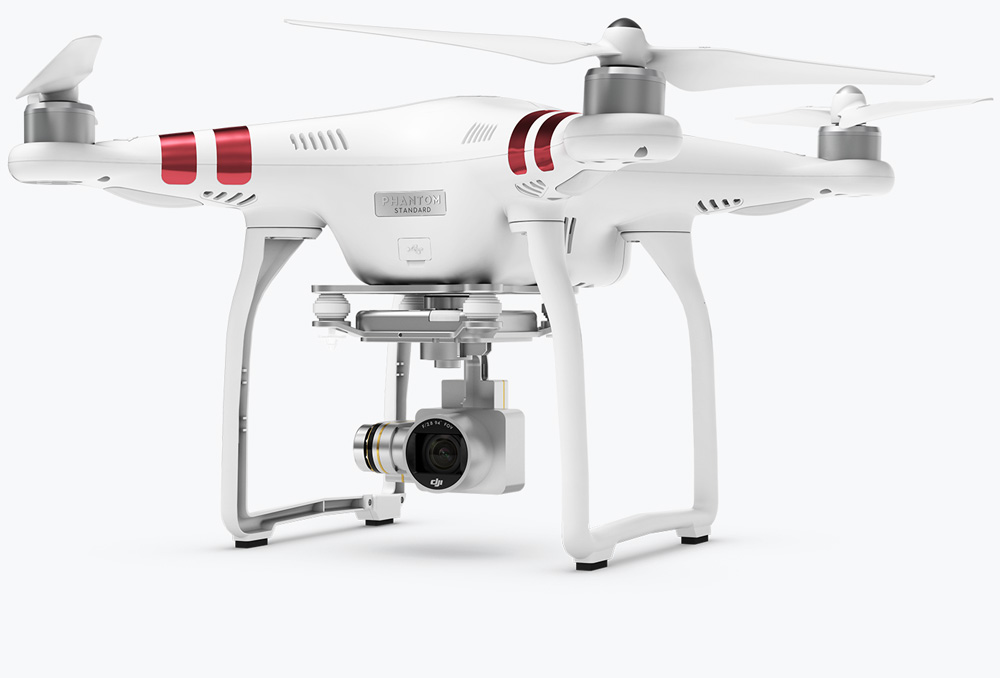 DJI Phantom 3 Pro - Drone Quadricoptère Avec Caméra 4K, 12,4 MP, Batterie 4480 MAh, Autonomie 20 Min